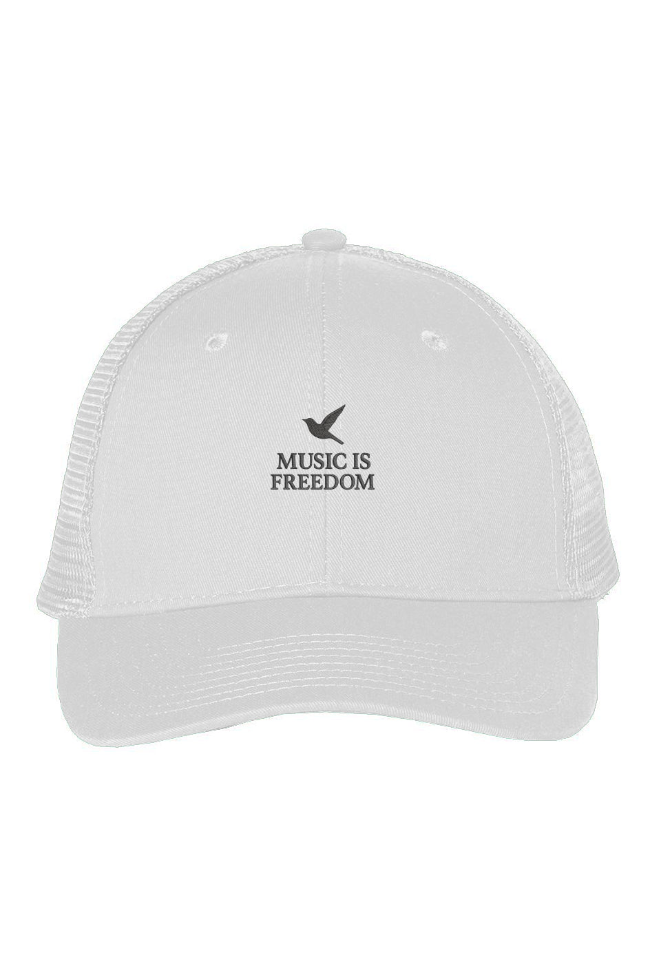 Mesh-Back Twill Trucker Cap