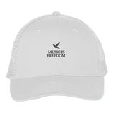 Mesh-Back Twill Trucker Cap